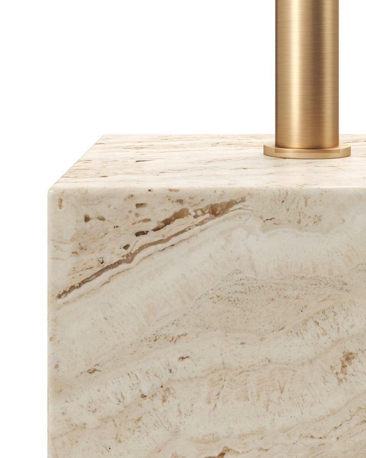 DRINK TABLE TRAVERTINE