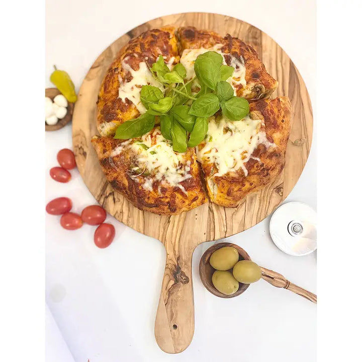 BOARD PIZZA OLIVE WOOD #65033