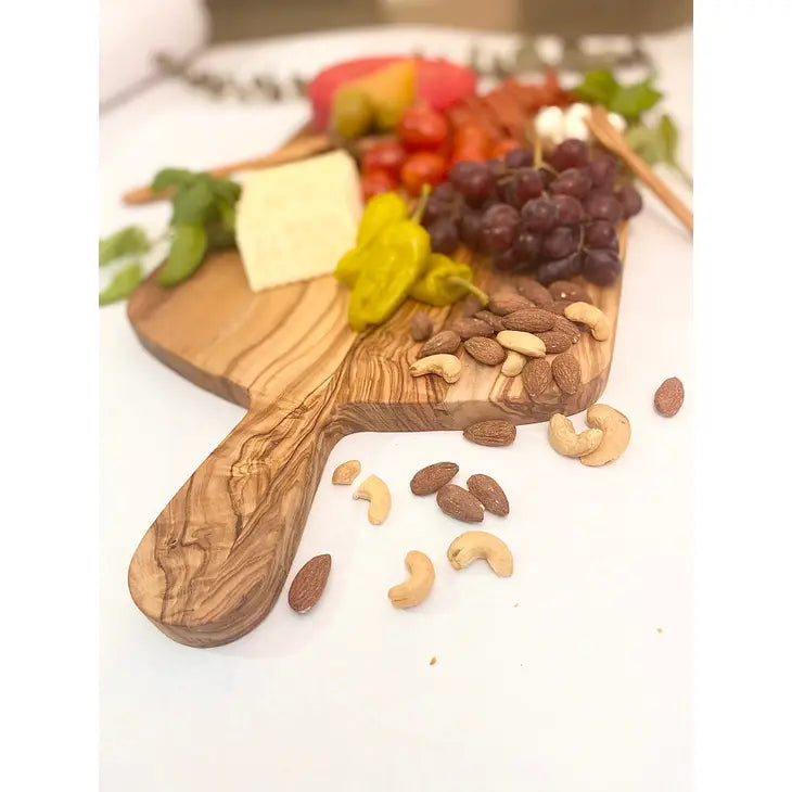 BOARD CHARCUTERIE OLIVE WOOD