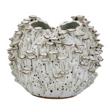 LG VASE SEA MUSHROOM WHITE