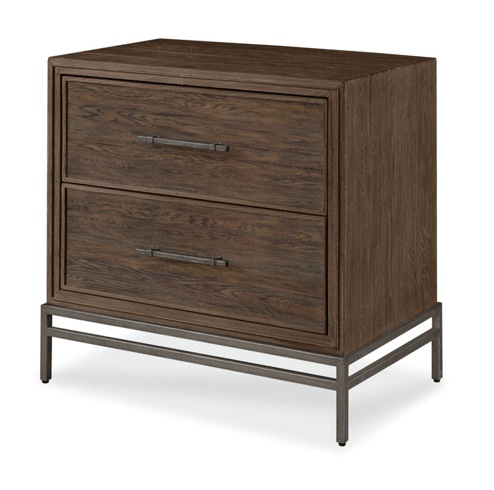 BENTON NIGHTSTAND - BROWN RUSTIC