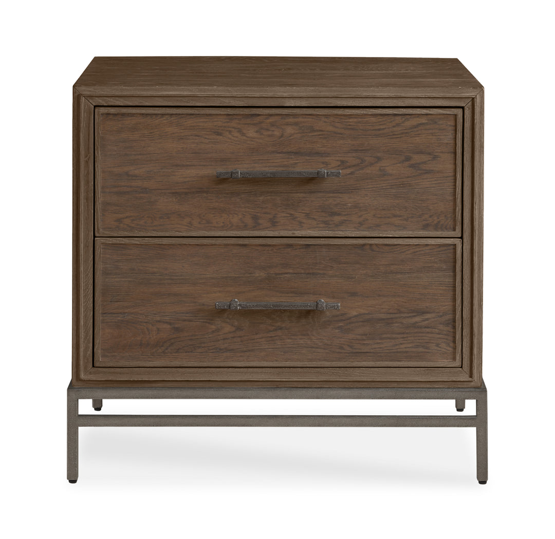 BENTON NIGHTSTAND - BROWN RUSTIC