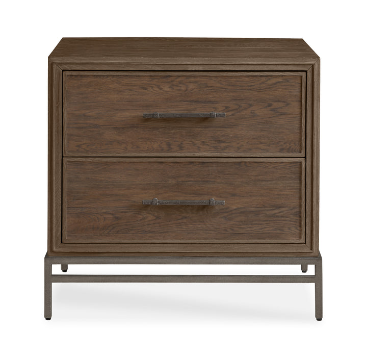 BENTON NIGHTSTAND - BROWN RUSTIC
