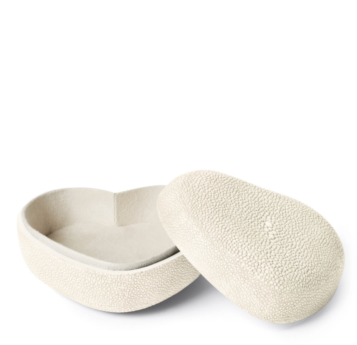 AERIN HEART BOX SHAGREEN (Available in 2 Colors)