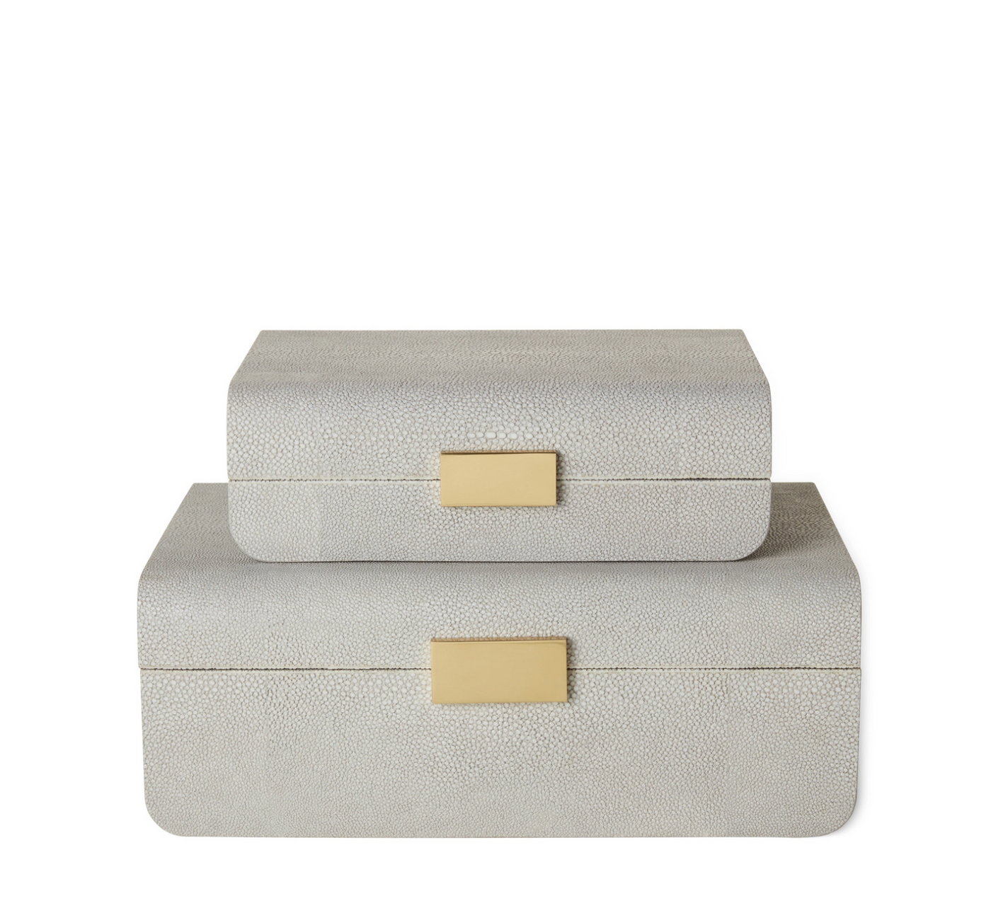 AERIN JEWELRY BOX MODERN SHAGREEN (Available in 2 Sizes)