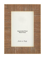 FRAME WIDE FINE GRAIN WOOD TAUPE