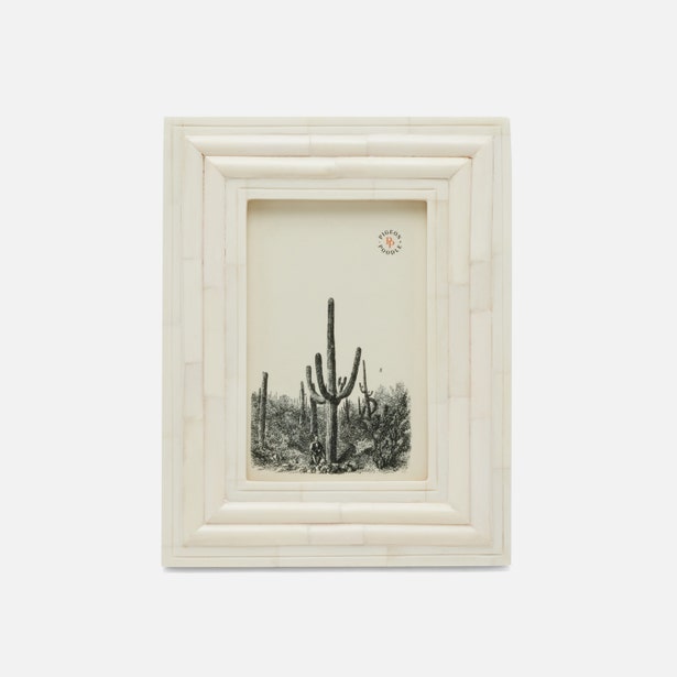 FRAME NATURAL BONE LAYERED