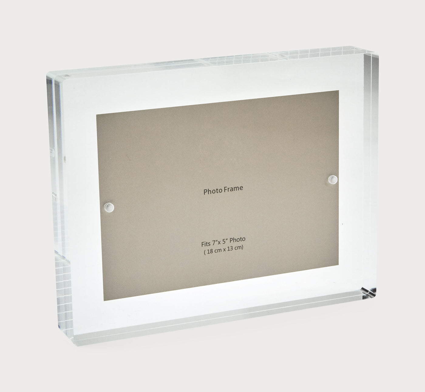 FRAME ACRYLIC BLOCK CLEAR (Available in 2 Sizes)