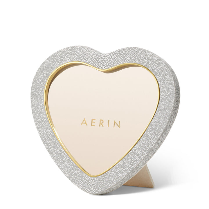 FRAME HEART SHAGREEN DOVE #65291