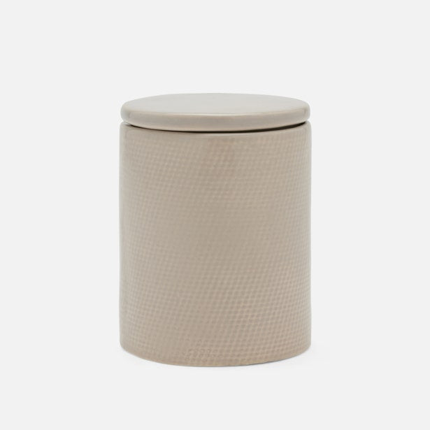 BATH COLLECTION SAND BURLAP CERAMIC