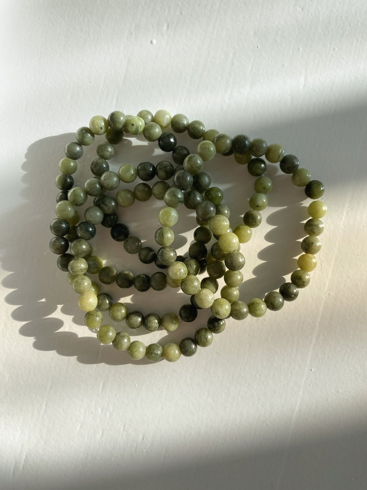 BRACELET BEADS GREEN #65429