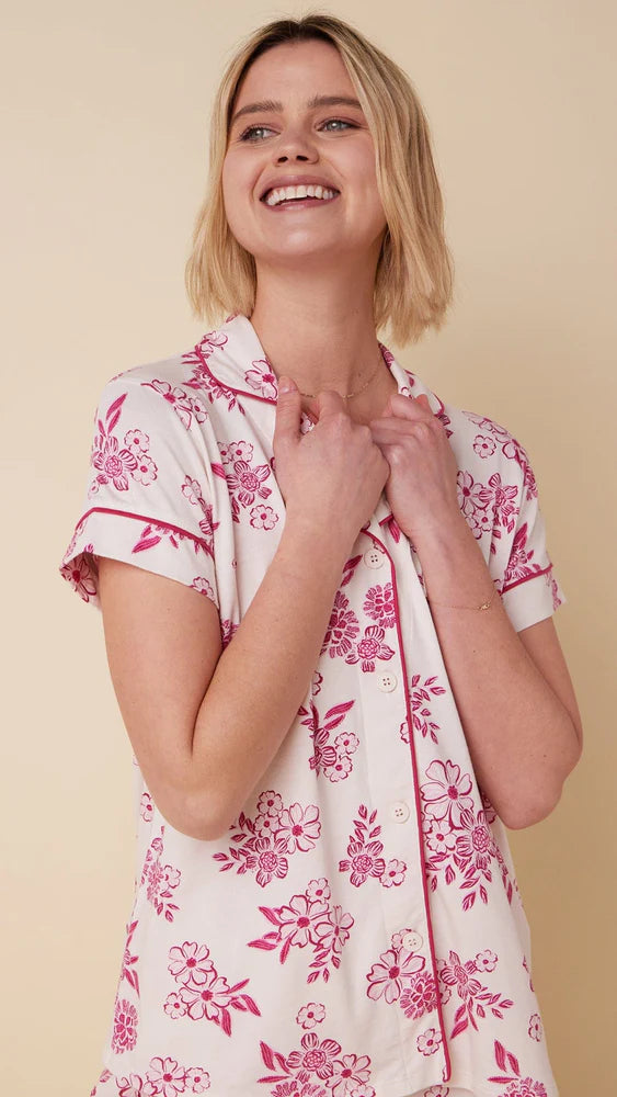 PAJAMA SET CAPRI MALIA PIMA KNIT (NRD)