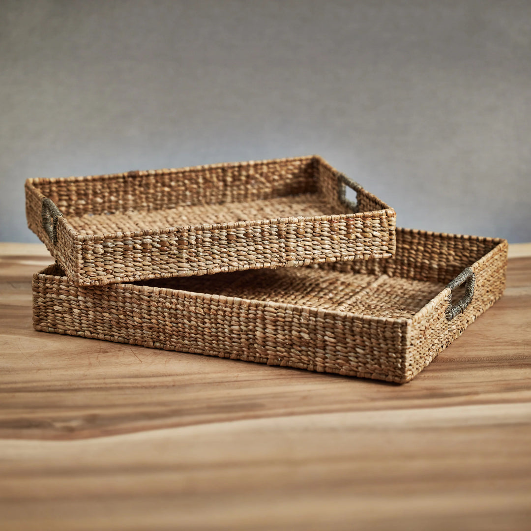 TRAY SERVING SEAGRASS SMALL #65478