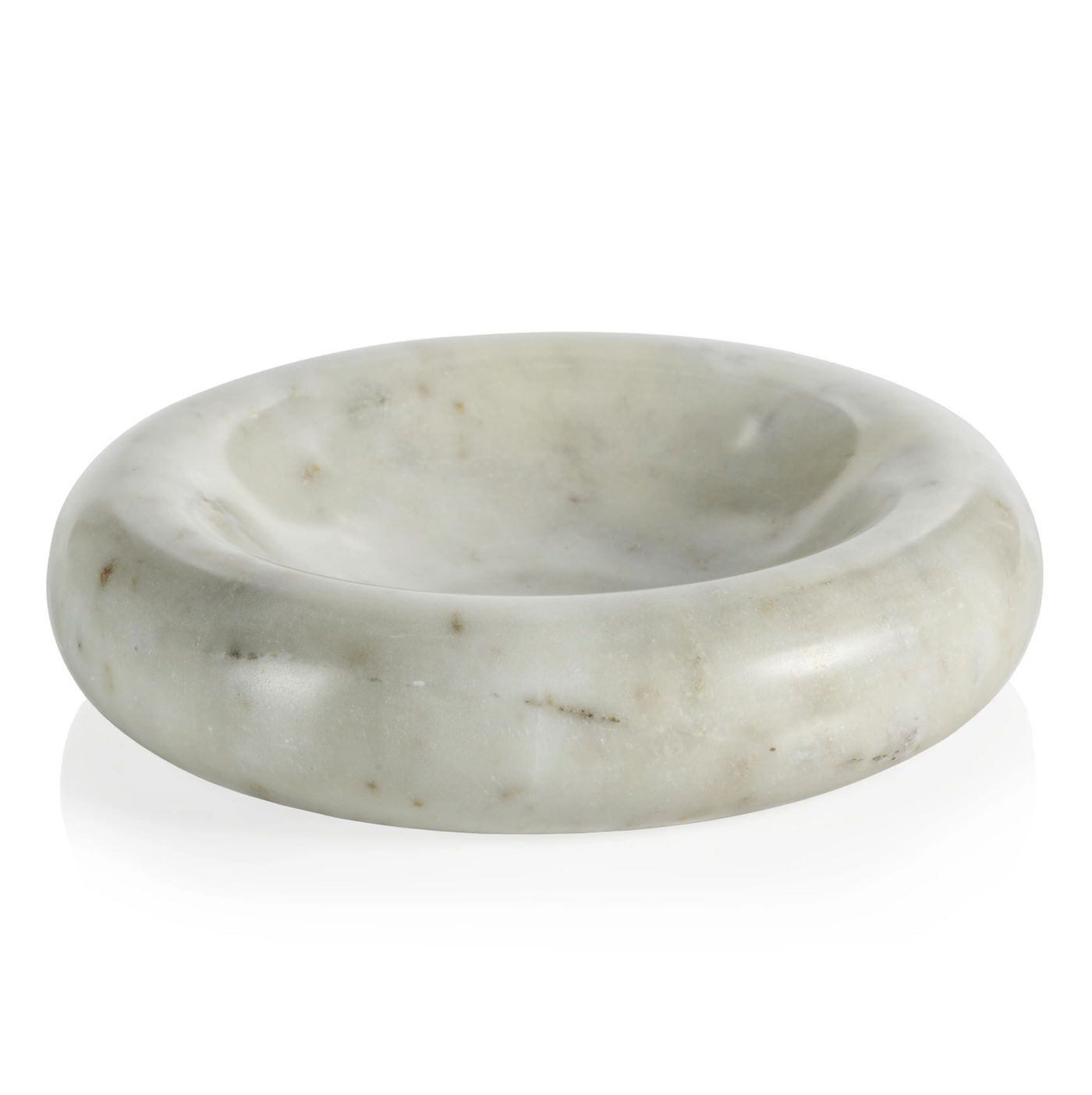 BOWL CURVED ROUND MARBLE