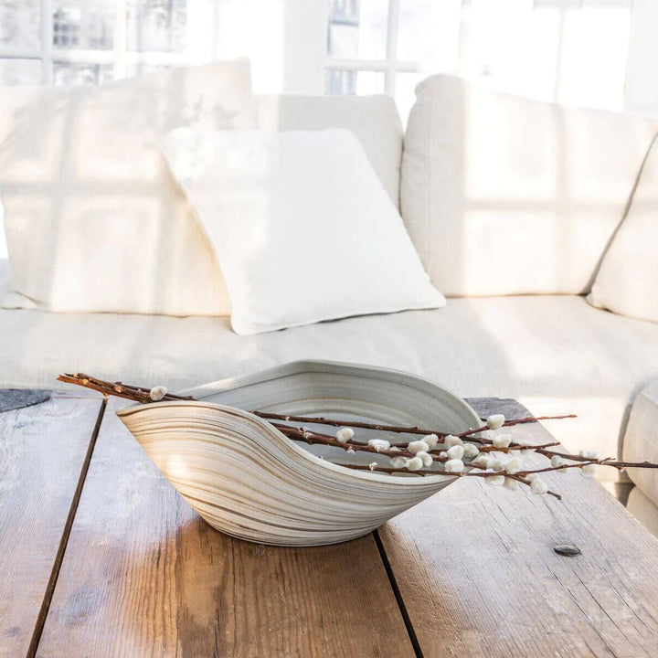 BOWL BEACHSTONE MEDIUM