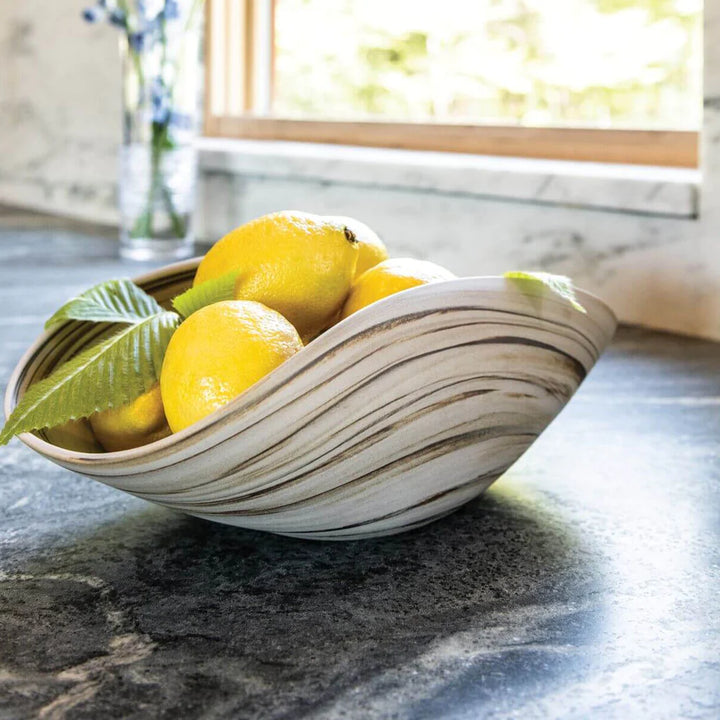 BOWL BEACHSTONE MEDIUM