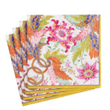 NAPKIN LUNCHEON TOBACCO LEAF IVORY
