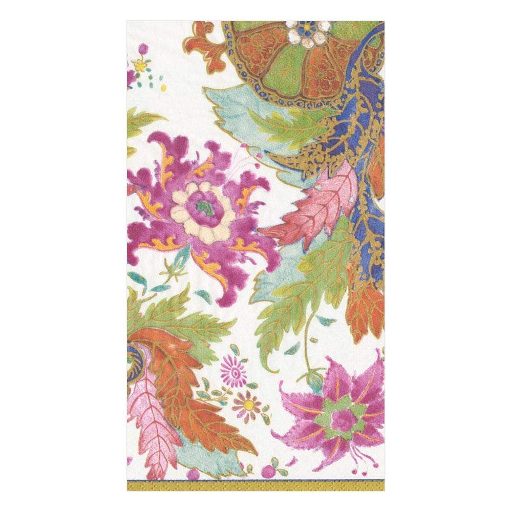 GUEST TOWEL PAPER TOBACCO LEAF IVORY