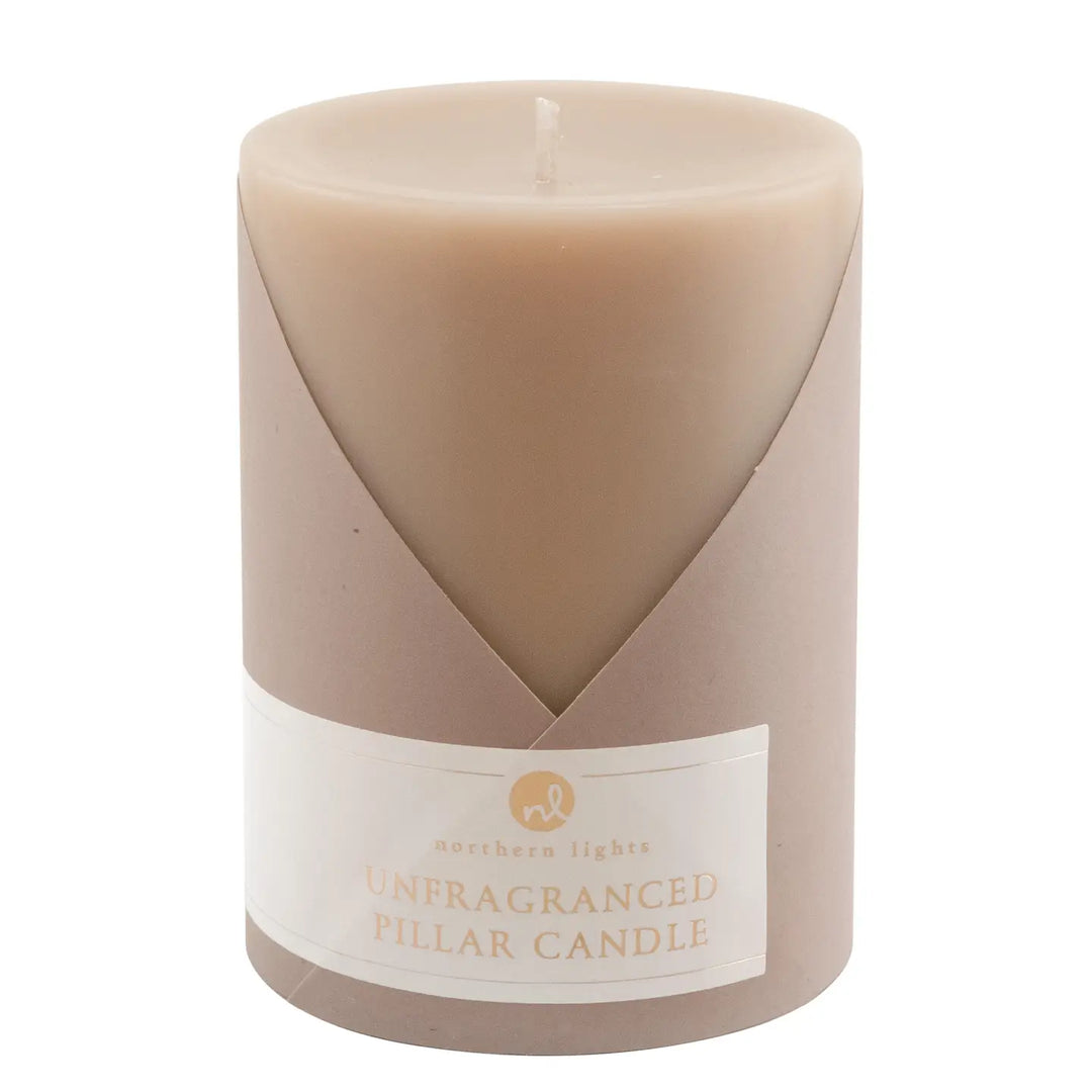 4" PILLAR CANDLE 3X3X4