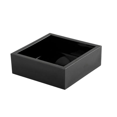 NAPKIN HOLDER BLACK ACRYLIC (Available in 3 Sizes)