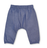 CHAMBRAY JOGGERS 6-12 M