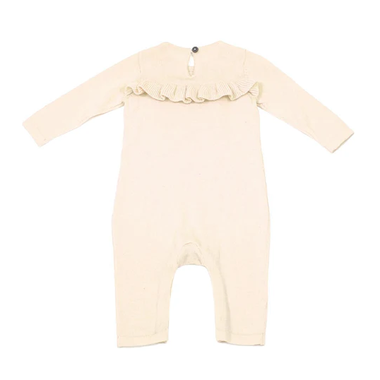 JUMPSUIT SWEATER RUFFLE PASTEL (Available in 2 Sizes))