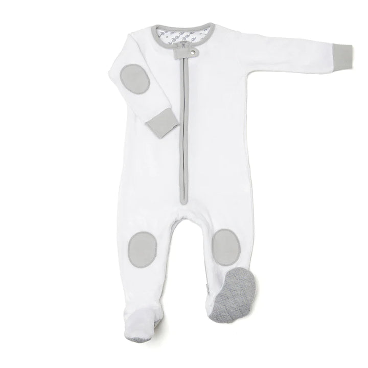 FOOTIE CUDDLY FURRY IVORY 18-24 M #69353