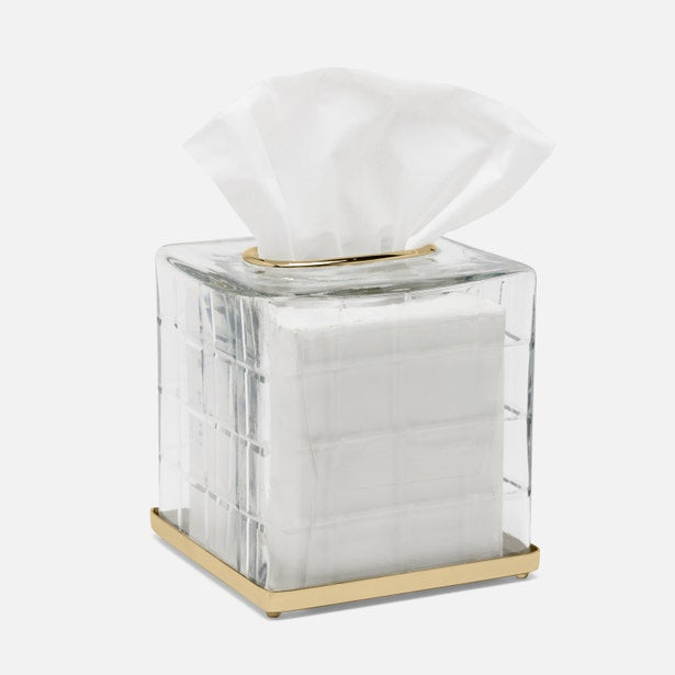 BATH COLLECTION SMOKE GLASS/BRASS