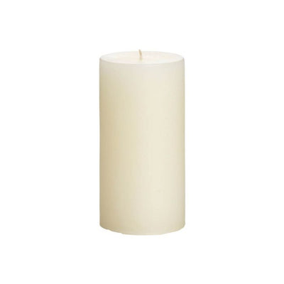 SIMON PEARCE PILLAR CANDLE IVORY (Available in 4 Sizes)