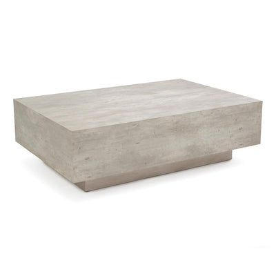 COCKTAIL TABLE FAUX CONCRETE