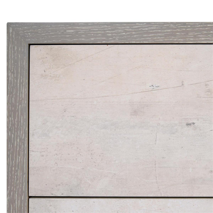 CABINET 3-DRAWER 2-DOOR GREY OAK FINISH #66243