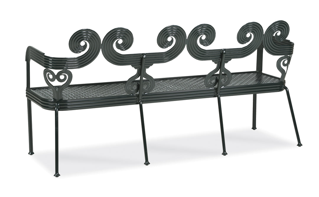 AUGUSTINE METAL GARDEN BENCH