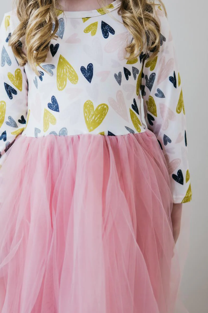 DRESS TUTU I HEART YOU