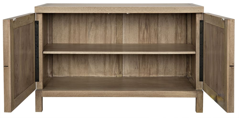 SIDEBOARD 2-DOOR WASHED WALNUT #66521