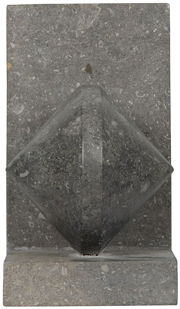 BOOKENDS MARBLE BLACK BALLS #66524