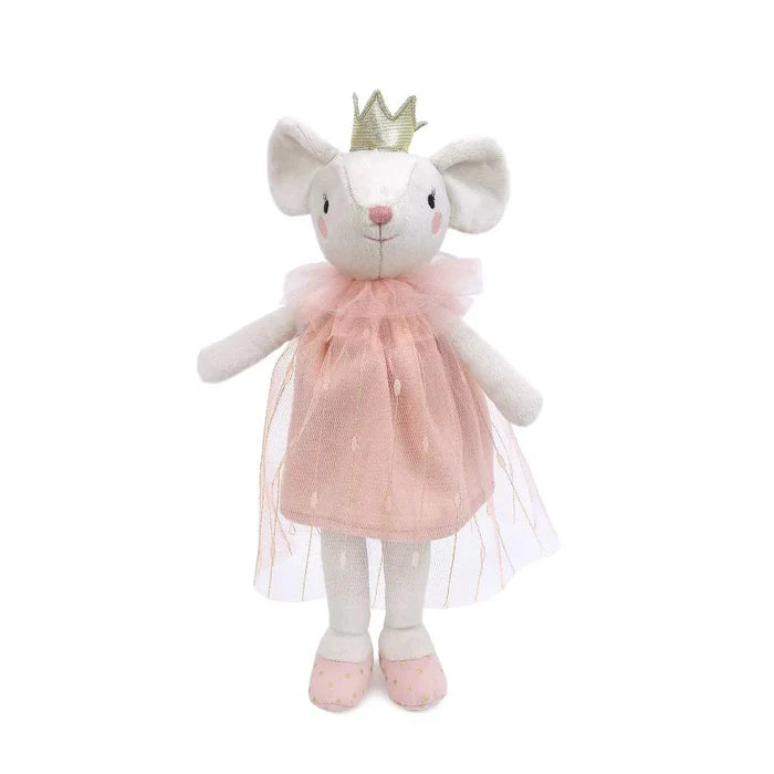 TOY PLUSH MOUSE WITH CROWN