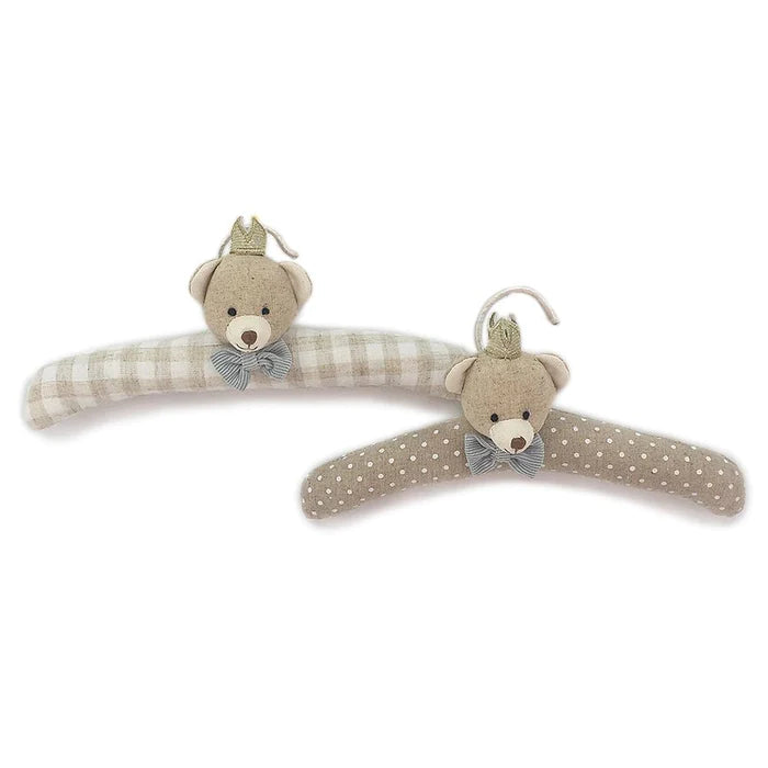 HANGER BEAR PRINCE DOTS