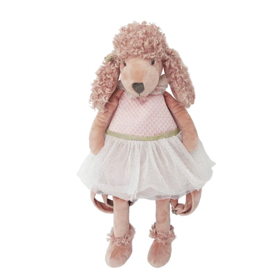 TOY PLUSH POODLE BACKPACK