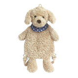BACKPACK TOY PLUSH PUPPY