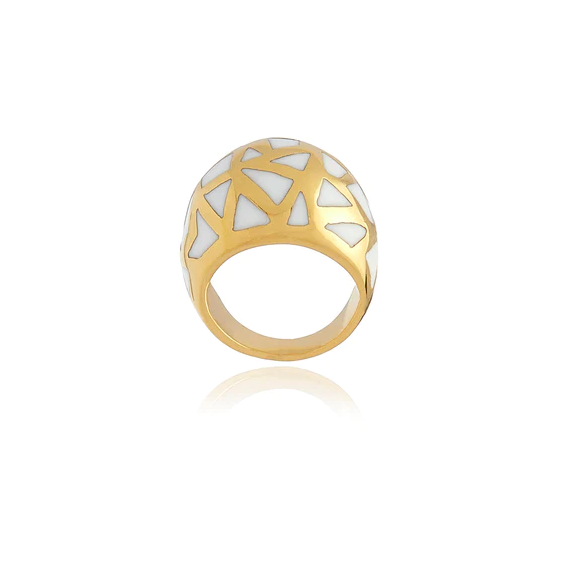 RING LES RACINES CERAMIC