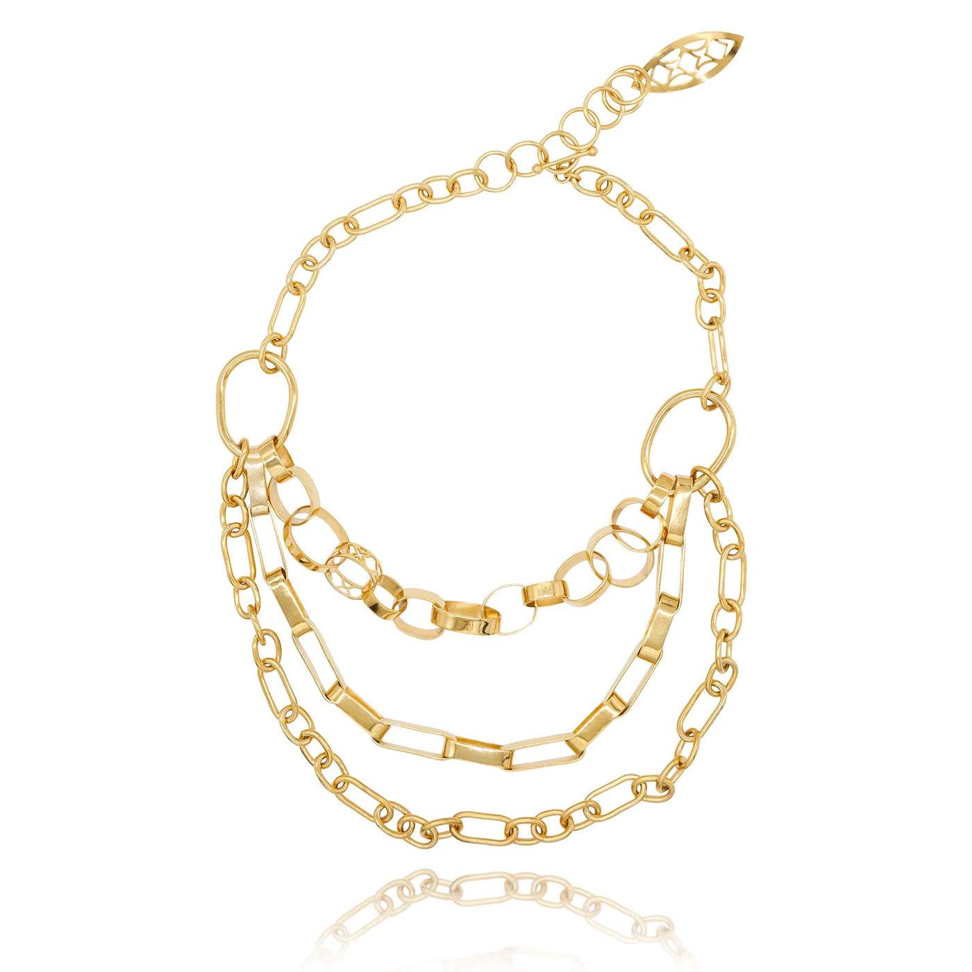 NECKLACE SIGNATURE GOLD CHAIN