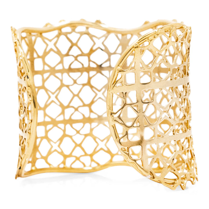 BRACELET GOLD OPENWORK THICK #66653