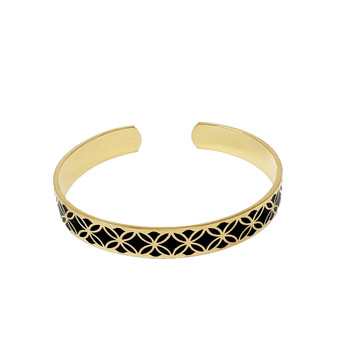 BRACELET GOLD ONYX