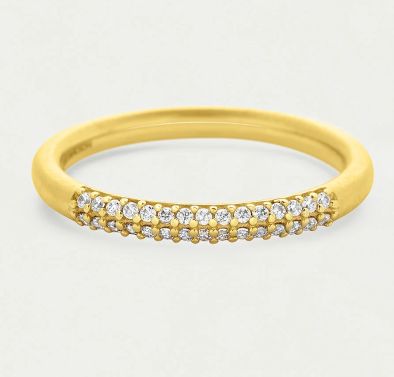 RING SIGNATURE WHITE TOPAZ #66709