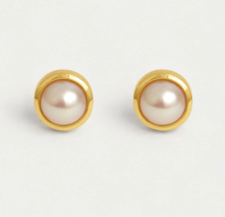 DEAN DAVIDSON EARRINGS SIGNATURE MIDI STUDS PEARL