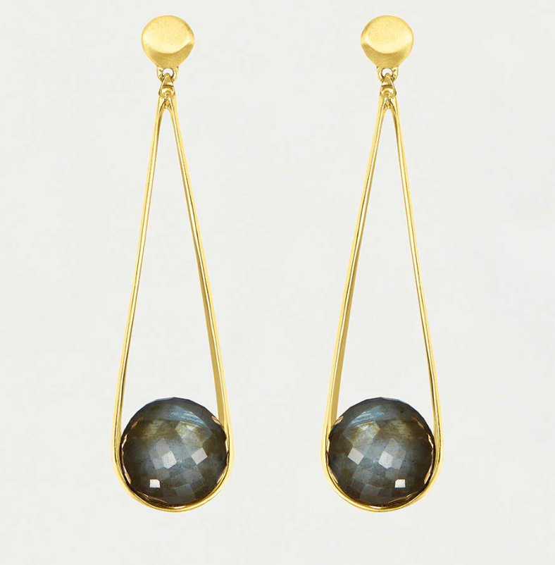 EARRINGS IPANEMA LABRADORITE #66726
