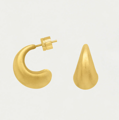 EARRINGS SIGNATURE TEARDROP HUGGIE #66748