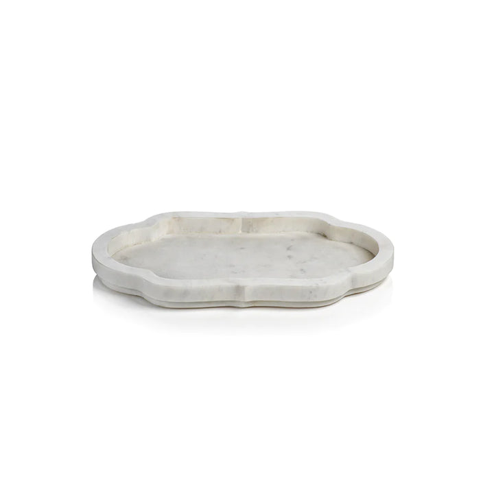TRAY WHITE MARBLE PIETRE #66759