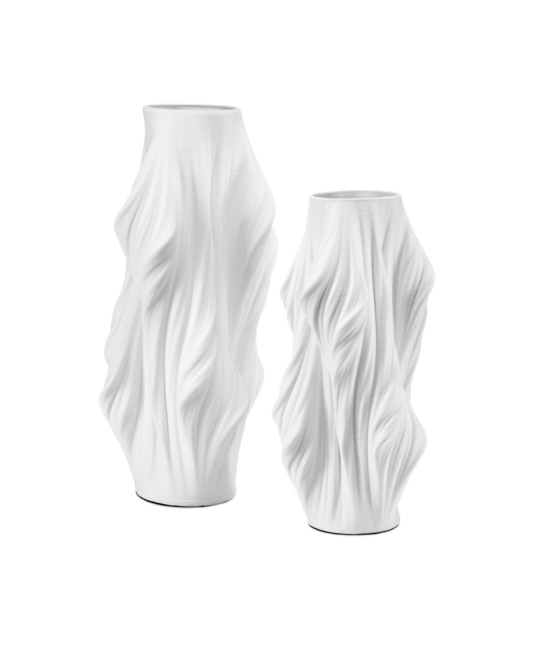 VASE WHITE WAVES