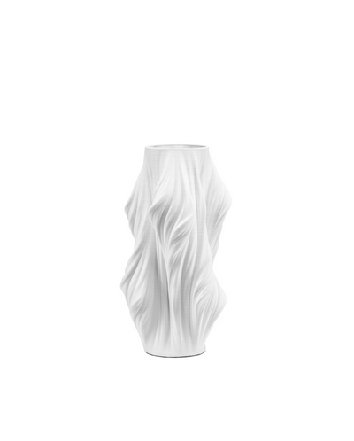 VASE WHITE WAVES (Available in 2 Sizes)